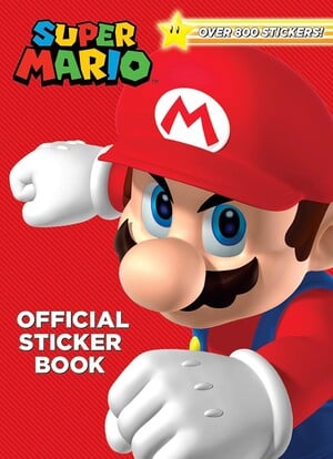 Cover of the Super Mario Official Sticker Book