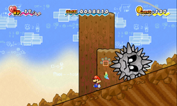 Spiny Tromp from Super Paper Mario