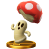 Cappy's trophy render from Super Smash Bros. for Wii U