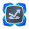Artwork of the safety bounce badge from Super Mario Bros. Wonder