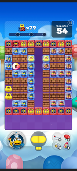 Stage 199 from Dr. Mario World