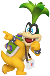 Dr Mario World Iggy Solo Art.png