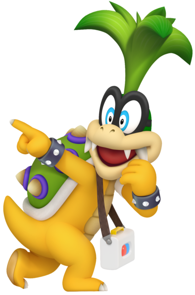 File:Dr Mario World Iggy Solo Art.png