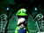 A screenshot of Luigi from the ending of the Spaceworld 2000 trailer for Luigi's Mansion.