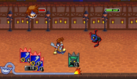 One of the microgames from the Kingdom Hearts Chain of Memories microgame set