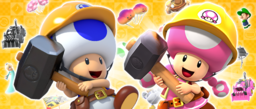 Toad vs. Toadette Pipe 2