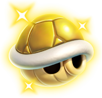 The icon for the Coin Shell from Mario Kart World