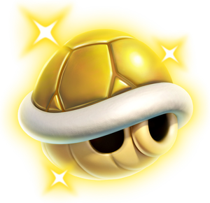 The icon for the Coin Shell from Mario Kart World