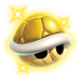 The icon for the Coin Shell from Mario Kart World