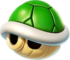The Icon for the Green Shell from Mario Kart World