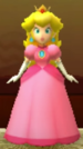 Princess Peach as viewed in the Character Museum from Mario Party: Star Rush