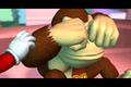 Mario tries to comfort Donkey Kong