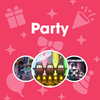 Cover image for the Party playlist on Nintendo Music