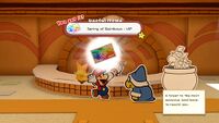 Mario receives the Spring of Rainbows - VIP