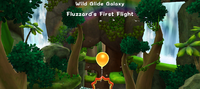 The mission preview of Fluzzard's First Flight in Wild Glide Galaxy.