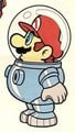 Side view of Space Mario