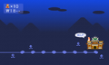 Princess Peach yelling for help in the Super Mario Challenge