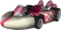 The model for Toadette's Standard Kart S from Mario Kart Wii