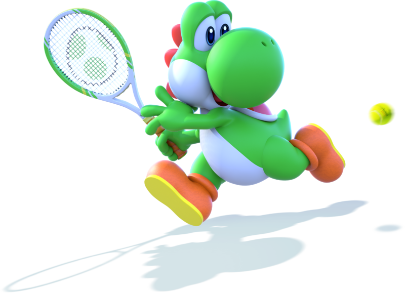 File:Yoshi - Mario Tennis Ultra Smash.png