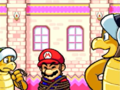 Army Hammer Bro and a Hammer Bro capturing Mario