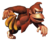 Artwork of Donkey Kong from Donkey Kong Country.