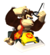 A sticker of Donkey Kong
