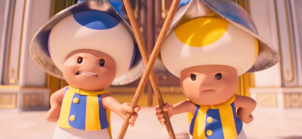 FileGuards at Peach's Castle TSMBM.png Super Mario Wiki, the Mario