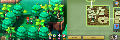 Location of the twentieth beanhole in Beanbean Fields.