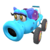 Light-blue Turbo Birdo from Mario Kart Tour