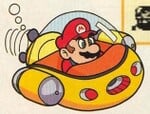 Mario inside the Marine Pop.