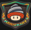 The icon for the Drill Rally in Mario Kart World.