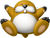 Artwork of Monty Mole from Super Mario Party for Nintendo Switch (also used in Mario Kart Tour and Super Mario Party Jamboree).