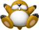 Artwork of Monty Mole from Super Mario Party for Nintendo Switch (also used in Mario Kart Tour and Super Mario Party Jamboree).