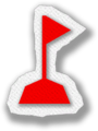 Sea Chart icon of a buoy