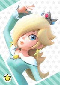 Rosalina close-up card from the Super Mario Trading Card Collection