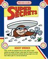 Nintendo Super Secrets card