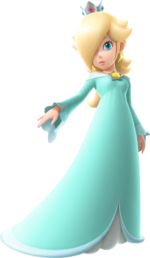 Artwork of Rosalina used in Mario Party: The Top 100, Mario Kart Tour and Mario & Sonic at the Olympic Games Tokyo 2020.