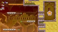 The fifth Wonder Token in the level Search Party Item Park in Super Mario Bros. Wonder