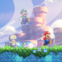 Image for "Online Play: Adventures in Parallel" from the Online Play Guide in Super Mario Bros. Wonder