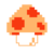 Super Mushroom icon in Super Mario Maker 2 (Super Mario Bros. style)