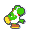 Posing Yoshi Standee from Super Mario Bros. Wonder