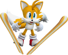 Tails, the two-tailed fox