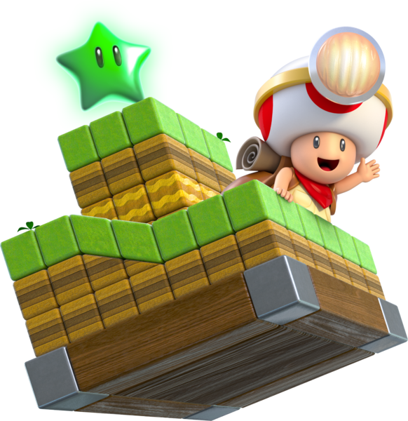 File:Toad Brigade Captain Artwork - Super Mario 3D World.png