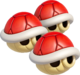 Triple Red Shells in Mario Kart 8