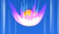 The giant nose falling down to Wario's House