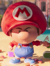 Baby Mario from The Super Mario Bros. Movie