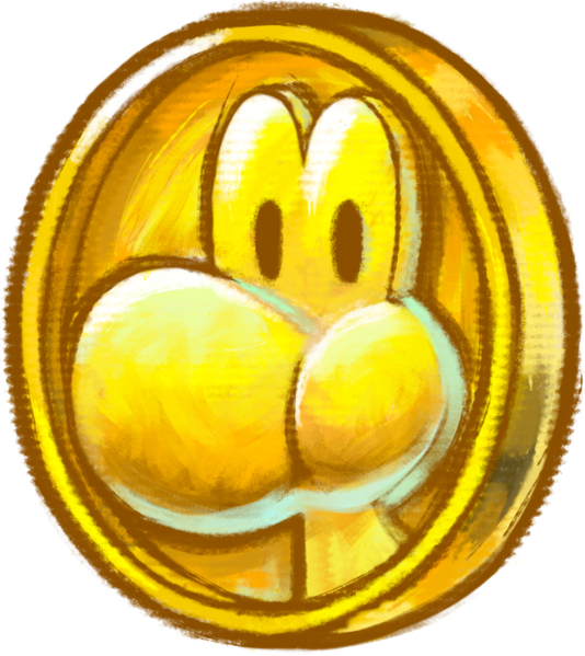 File:Coin Artwork - Yoshi's New Island.png