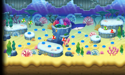 First half of World 18 of Dr. Mario World