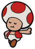 Love Toad in Paper Mario: The Origami King