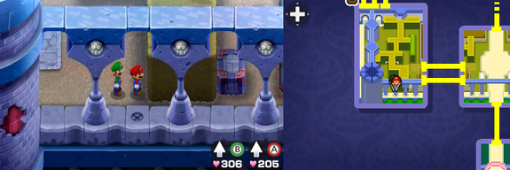 Location of the third beanhole in Peach's Castle.